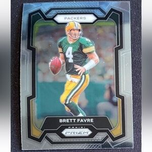 Brett Favre 2023 Panini Prizm Green Bay Packers NFL Football Card